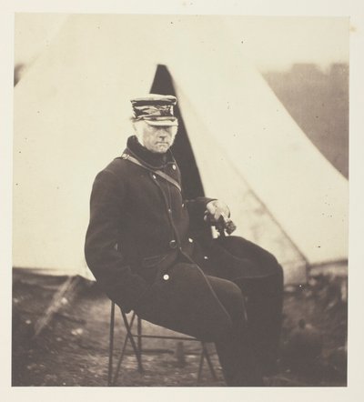 Generalleutnant Sir W.J. Codrington, K.C.B. von Roger Fenton