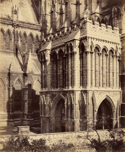 Kathedrale von Lincoln, die Galiläa-Vorhalle von Roger Fenton