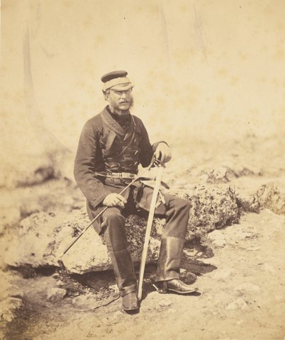 Oberstleutnant Lord Burghersh, C.B. von Roger Fenton