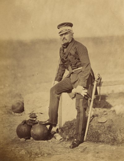 Generalleutnant Barnard, C.B. von Roger Fenton