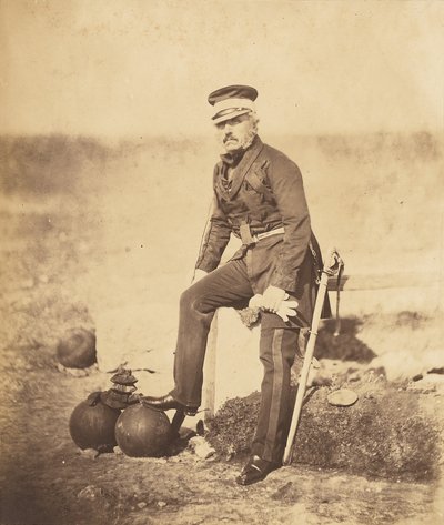 Generalleutnant Barnard, C.B. von Roger Fenton