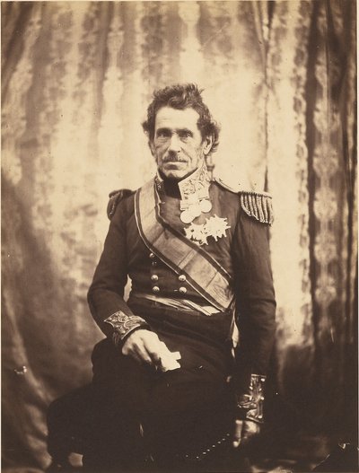 Generalleutnant Sir De Lacy Evans, G.C.B. von Roger Fenton