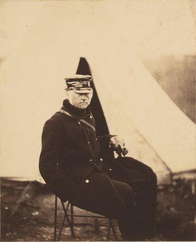 Generalleutnant Sir W. J. Codrington, H.C.B. von Roger Fenton