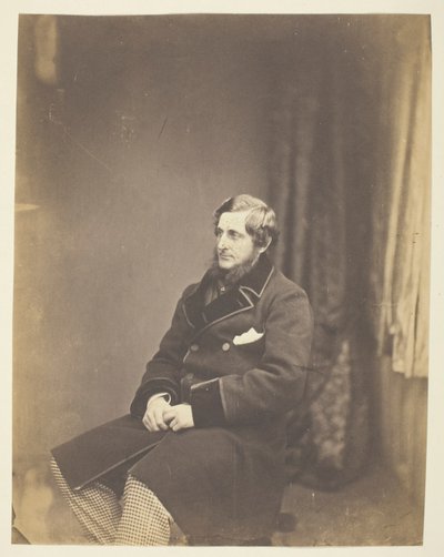 Sir J. Montagu Steele (1820-1890), Militärsekretär, Krim von Roger Fenton