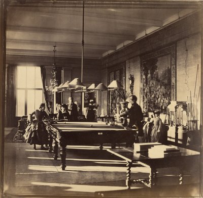 [Das Billardzimmer, Mentmore House] von Roger Fenton