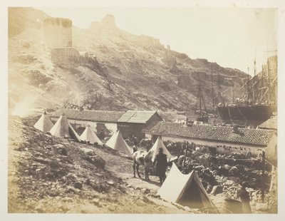 Die genuesische Festung, Balaklava von Roger Fenton