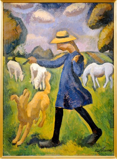 Die Schäferin - Marie Ressort Kind von Roger de La Fresnaye