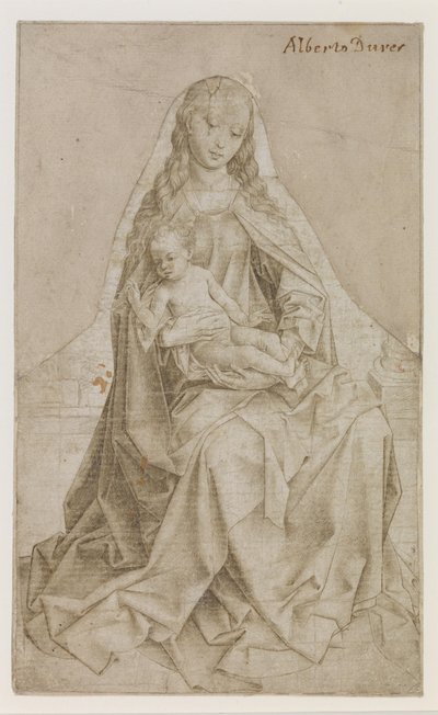 Madonna mit dem segnenden Christuskind von Rogier van der Weyden