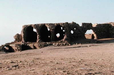 Ruinen des römischen Aquädukts von Roman