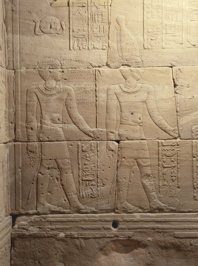 Der Tempel von Dendur, ca. 10 v. Chr. (äolischer Sandstein) von Roman Period Egyptian