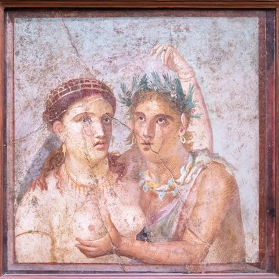 Satyr und Mänade von Roman Roman
