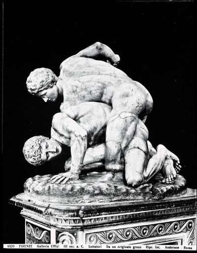 Die Ringer, nach einem griechischen Original aus dem 3. Jahrhundert v. Chr. von Roman Roman