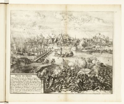 Belagerung und Einnahme von Grave, 1586 von Romeyn de Hooghe