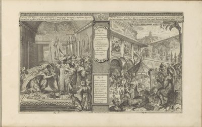 Geschichte eines Reichsbeamten in Persien; Zeit bei den Mexikanern von Romeyn de Hooghe