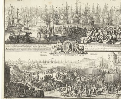 Reise von Wilhelm III. nach England, 1688 von Romeyn de Hooghe