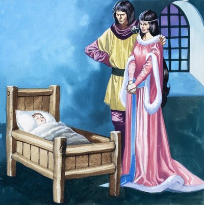 Die Legende von Gudrun: Hagen erschlägt den Greif von Ron Embleton
