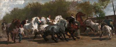 Le marché aux chevaux von Rosa Bonheur