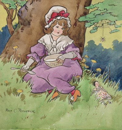Kleine Miss Muffet von Rosa Petherick