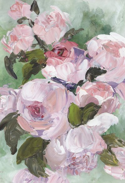Zarte rosa Rosen von Rosana Laiz Blursbyai