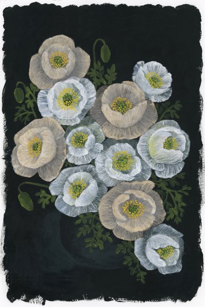 Elegante Mohnblüten von Rosana Laiz Blursbyai