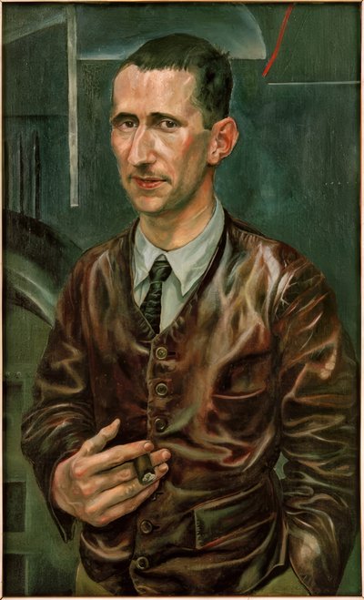 Bertolt Brecht von Rudolf Schlichter