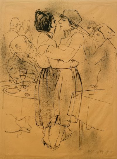 Im Tanzlokal von Rudolf Schlichter