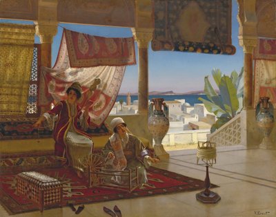 Die Wollspinnerinnen von Rudolphe Ernst