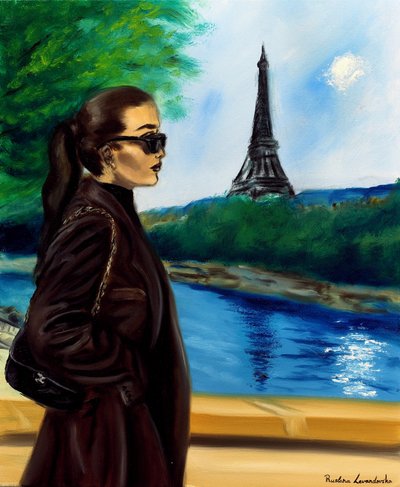 Pariser Nachmittag, 2024 von Ruslana Levandovska