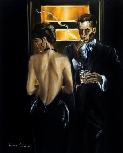 Rauch und Seide, 2025 von Ruslana Levandovska