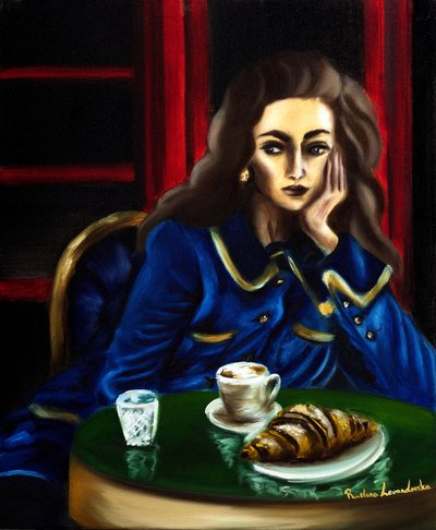 Flüstern von Paris, 2024 von Ruslana Levandovska