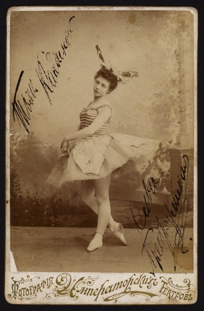 Balletttänzerin von Russian Photographer (after)