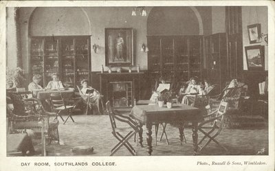 Aufenthaltsraum, Southlands College, Roehampton, London von Russian Photographer