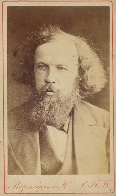Dmitri Mendelejew, russischer Chemiker von Russian Photographer
