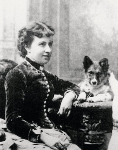 Sofia Kowalewskaja - Sofia Wassiljewna Kowalewskaja (1850-1891), um 1880 von Russian Photographer