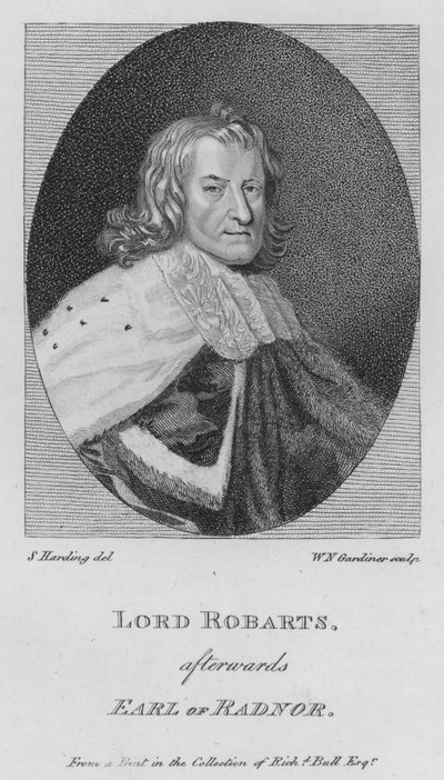 Lord Robarts, später Earl of Radnor von S. (after) Harding