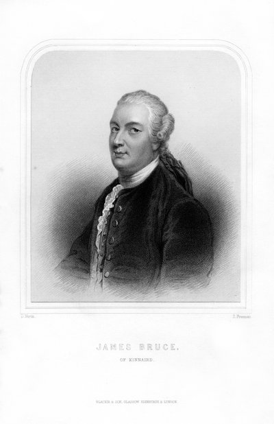 James Bruce, schottischer Reisender und Reiseschriftsteller, 1870 von S. Freeman