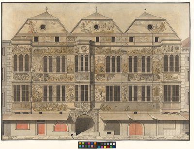 Das Hasenhaus in der Kärntner Straße von Salomon Kleiner