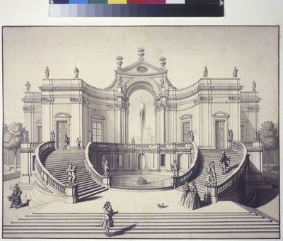 Gartenpalast in den Gärten des Liechtensteinpalastes, Rossau, Wien von Salomon Kleiner