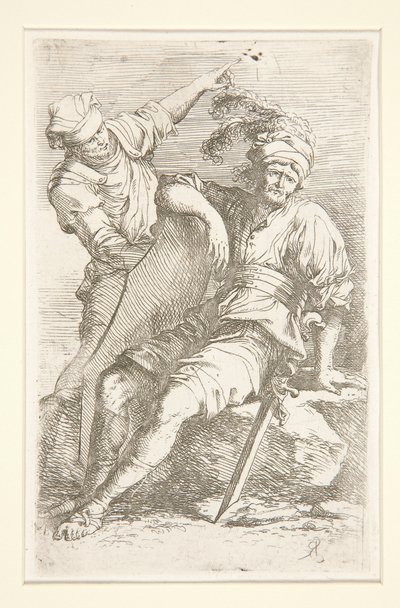 Diverse Figuren (Suite) von Salvator Rosa