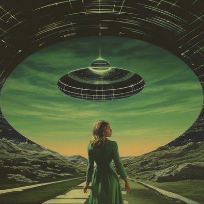Geheimnisvolle Portal-Begegnung von Samantha Hearn