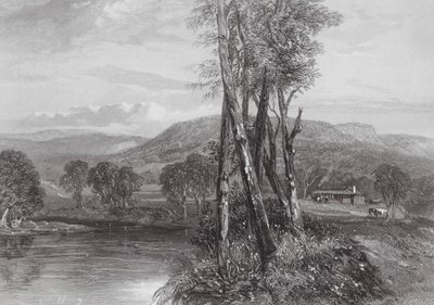 Australien: Am Goulburn, Victoria von Samuel (after) Prout
