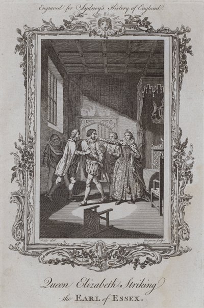 Königin Elisabeth schlägt den Earl of Essex von Samuel (after) Wale