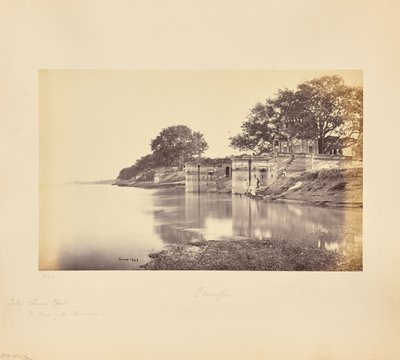 Cawnpore; Suttee Chowra Ghat, der Ort des Massakers von Samuel Bourne