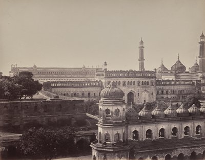 Lucknow. Die Große Emambara und Moschee von Samuel Bourne
