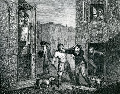 Die Hüte der blinden Bettler 