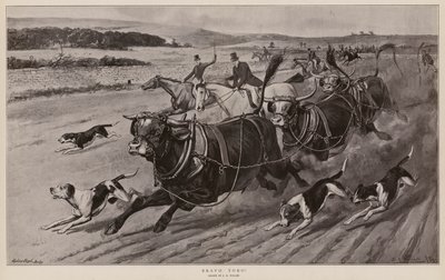 Bravo Toro! von Samuel Edmund (after) Waller