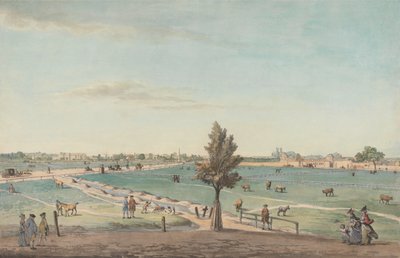 Kennington Common, 1776 von Samuel Hieronymous Grimm