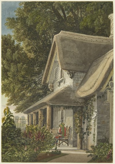 Die Lodge, Broomwell House, Brislington, ca. 1824 von Samuel Jackson