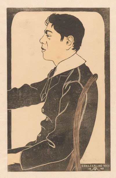 Ein Schüler von 1908 von Samuel Jessurun de Mesquita