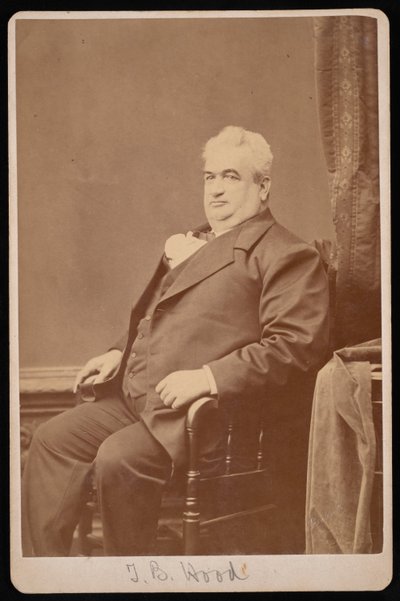 Porträt von Dr. T.B. Hood, zwischen 1876 und 1880 von Samuel Montague Fassett
